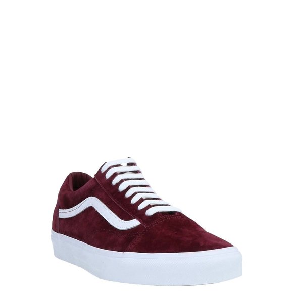 NIB Vans Old Skool Pig Suede Port Royale/True White VN0A4BV5S3N1 US Mens 11/12 - Picture 2 of 10
